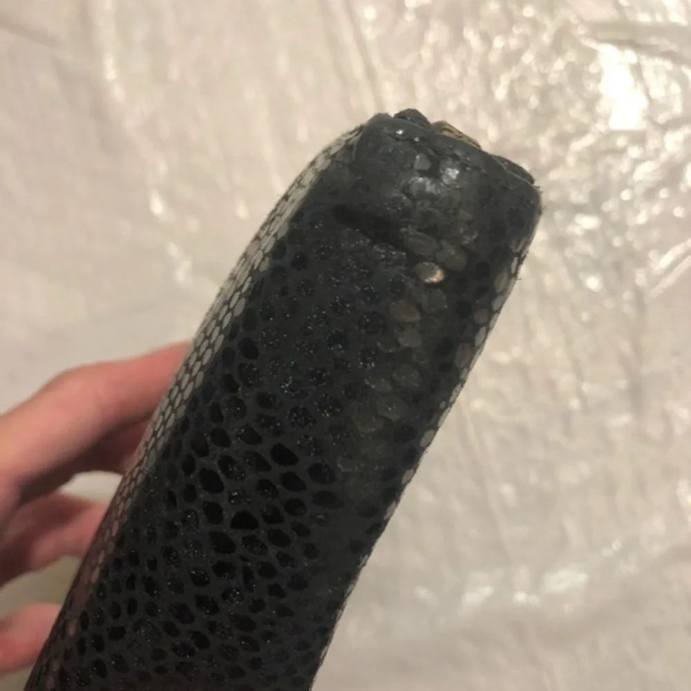Tory Burch snakeskin embossed clutch wallet
